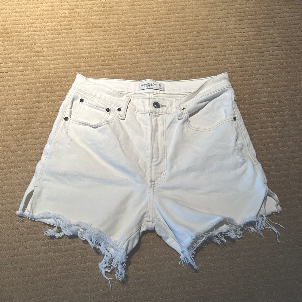 Abercrombie High Rise Mom Short Sz4